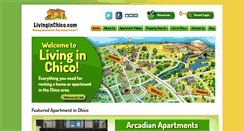 Desktop Screenshot of livinginchico.com